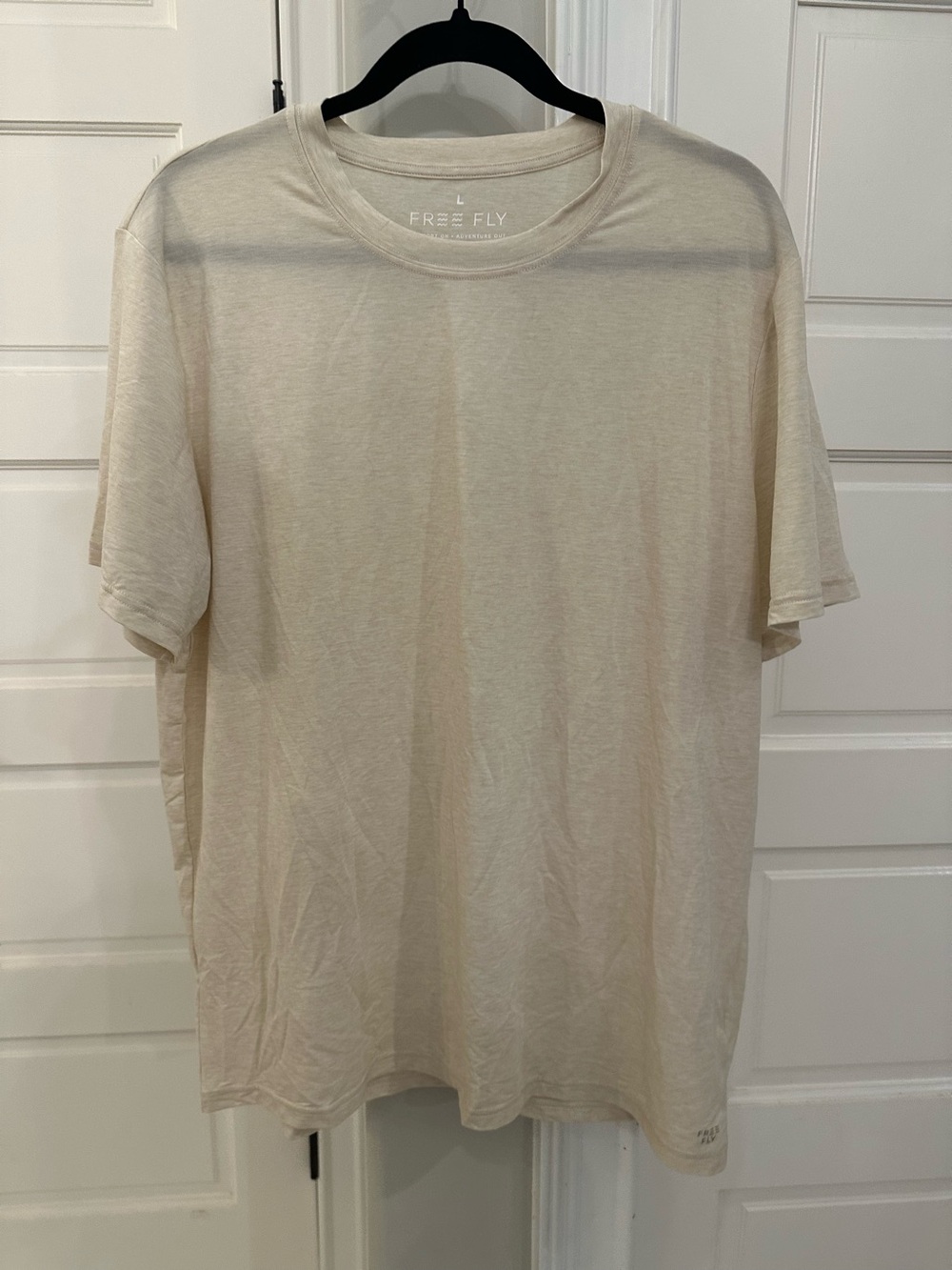 FREE FLY Mens Large ELEVATE LIGHTWEIGHT UPF 25 T SHIRT Outdoor Fishing NWOT $58